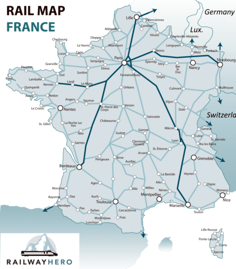 France By Train Trains Tickets Tours Railwayhero