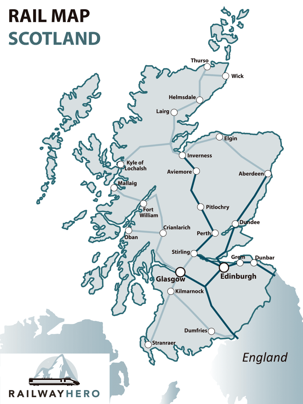 Scotland By Train Trains Tickets Tours RAILWAYHERO
