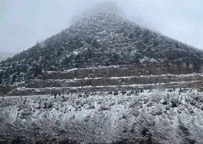 turkey mountain snow